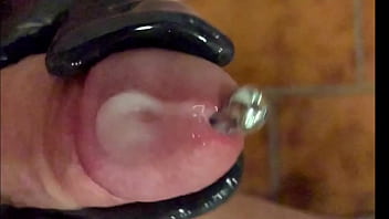 Cumshot slow mo with vibrator, 2g PA