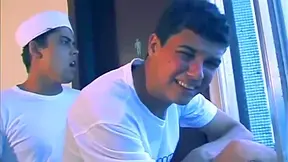 A Young Bartender Takes A Large Weenie From Stylish Taylor