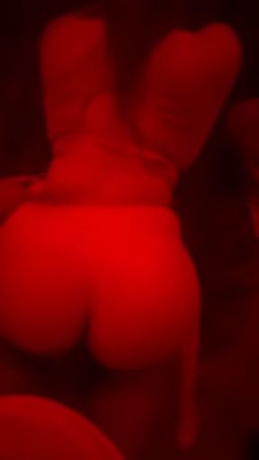 Made her wear a collar and leash