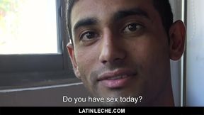 LatinLeche - Shy Latin straight guy barebacked on camera for money