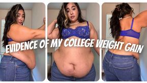 Trying On Jeans from College