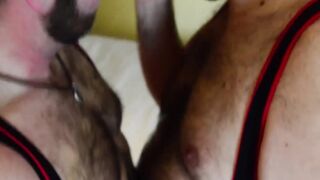 Raw Bear Ass-Fucking - Big Dick Pounder Roughs Up Twink's Hole