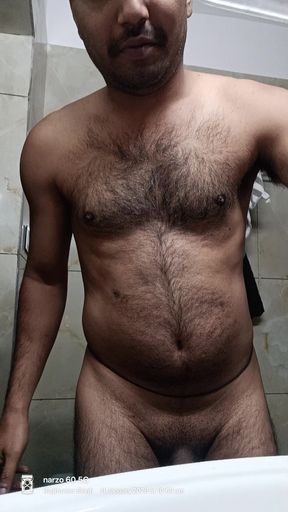 Indian police officer stepuncle get shower and sucking with neighbour stepuncle fucked part I