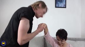 Gilfs In Porn - 4 Busty Grannies Suck And Fuck Lucky Boys