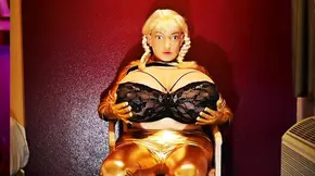 Golden Juggsy Big Bra Fetish