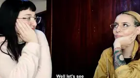 Plumbers get double blowjob and doggy style from beautiful girls
