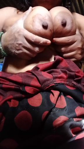 Indian Deshi Milf Punishment her pussy and big boobs herself