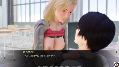 Teacher's Route Where The Classroom Gets Fucked Up