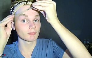 Became a drag blonde