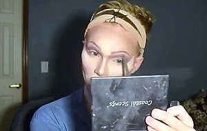 Became a drag blonde