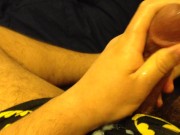 israeli cum in batman boxer