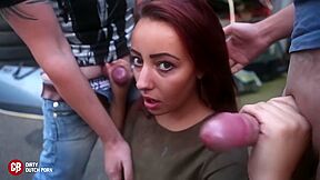 Gorgeous Harlot Blowjbang Adult Filthy - Bambi