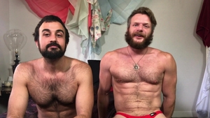 MenOver30: Hairy Brian Bonds fucking in the ass