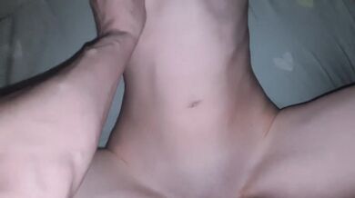 He woke up his girlfriend to quench his thirst for sex and fucked her awake before studying