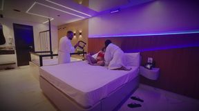 Hot Backstage I Fill the MILF's Pussy and Big Clit with Cum!