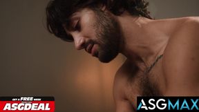 ASGMAX - "Just a Friendly Massage" Turns Into Passionate Flip Fucking