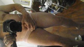 Hand held self deprication and erection-ation mirror love