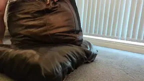 Humping my leather pillows