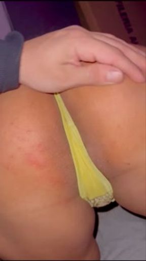 Ella wanted to do it on the couch 🥰