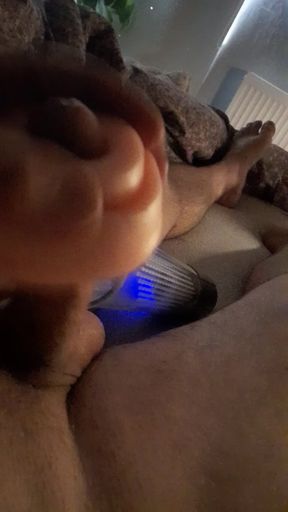 Masturbation with the pump
