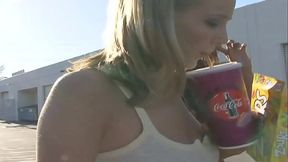 They use their fingers, tongues and vibrators, until they both get an orgasm simultaneously