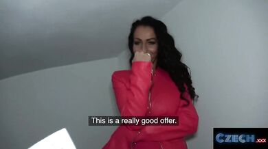 CZECHXXX - Genuine Czech MILF Spreads her Legs for a Stranger Big Fat Cock