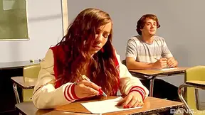 Goody Goody Gets Her Pussy Fucked On The Teachers Table With Alexis Capri