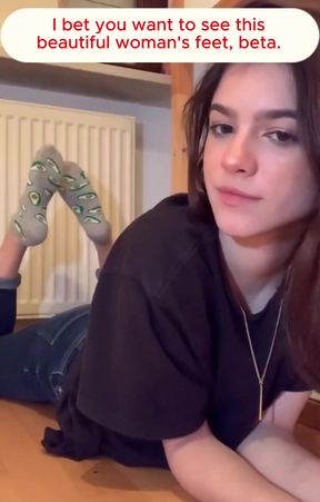 Censored couple gets cum on their feet in a humiliating scene