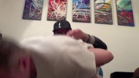 Straight used by Arab dominator in sneakers addiction