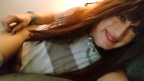 Cute Tranny releases a huge fart