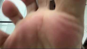 Giant demon returns from training and gives the tiny, disgusting human the best POV show