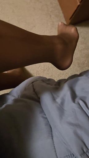 Louise Pantyhose Foot Fetish