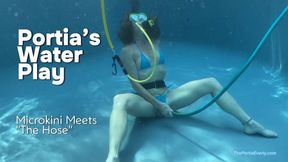 017-Portia's Water Play: Microkini Meets "The Hose" 720p