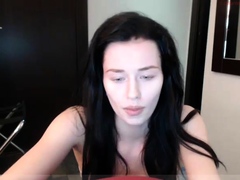 Pale amateur teen brunette Lynn Love