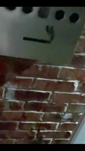 Punished Rod by Leaving Him Outside Blindfolded and Chained to the Drainpipe by His Chastity Cage X