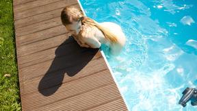 ”Absolute babe Nata Ocean in & out of pool”