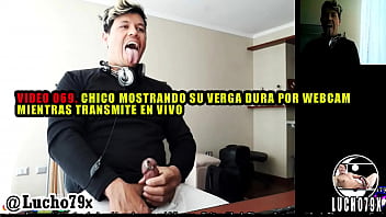 Lucho79x En linea transmitiendo con la verga afuera y dura