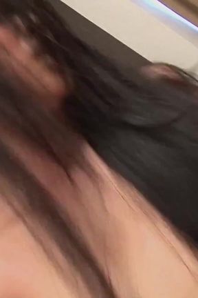 Asian Chick with Small Tits Gives a Handjob After Covering a Dick in Oil