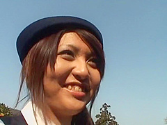 Amazing Japanese slut Asuka Hirayama in Incredible Outdoor JAV movie