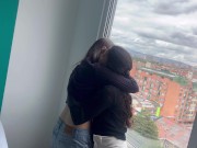 A mi compañera le gusta follar en público #1