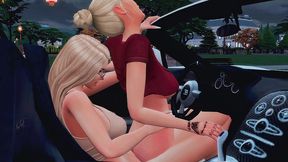 perverted futanari mistress seduced her school friend on facefuck and anal sex sims me hentai sfm