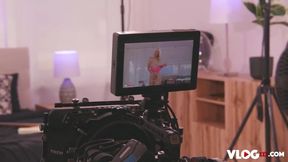 Exclusive BTS Fun with the Tempting Vera Jarw: A Tease You Can't Miss!