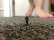 Morning Rush - PREVIEW giant man macrophile foot crush MACROPHILIA