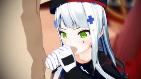 MMD R-18 HK416 Service 3d hentai fuck it