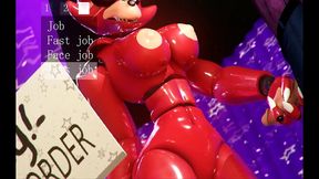 fnaf deep review [ parody hentai game pornplay ] ep.2 foxy perfect spooky assjob