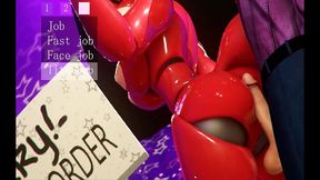 fnaf deep review [ parody hentai game pornplay ] ep.2 foxy perfect spooky assjob