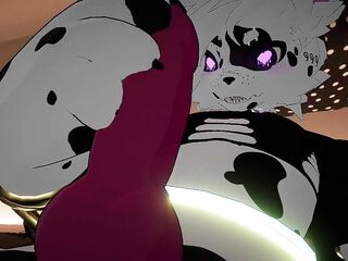 Cute Puppy Fur Milks Himself For U Afresh :three (VRChat Fur)