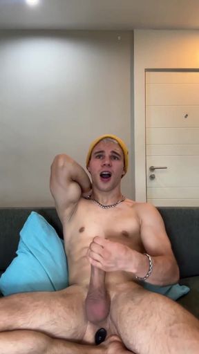 Strong Boy Jerking off