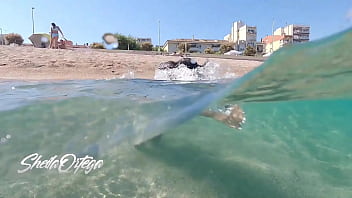 Pornstar Sheila Ortega Sucking and Fucking underwater while snorkeling