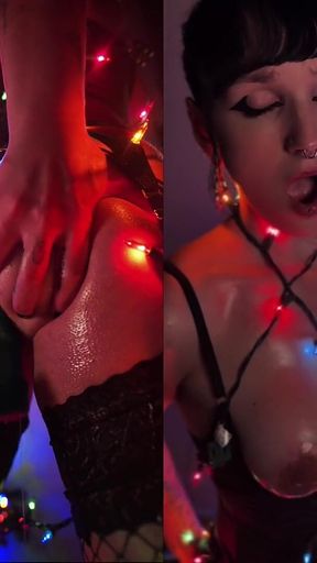 Eris Nova Holiday Standing Fuckmachine